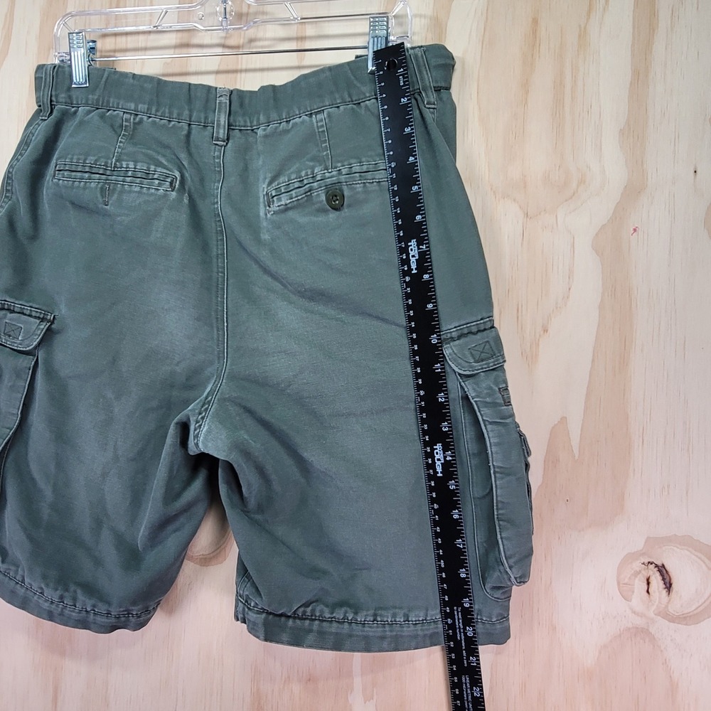 Vintage Boy Scouts of America‎ Mens Green Cargo Uniform Shorts Size 32 Canvas - Picture 11 of 11